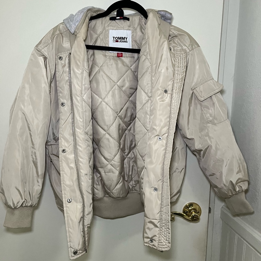 Tommy Hilfiger BADGE HOODED BOMBER JACKET XXS